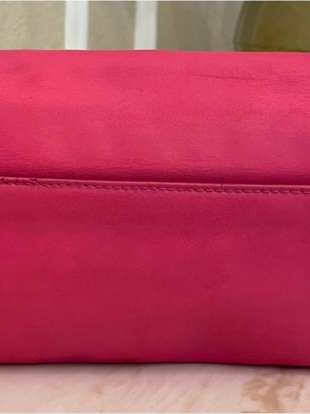 CHANEL Hot Pink Small Flap Crossbody with Iridescent Crystal CC - Picture 3 of 12